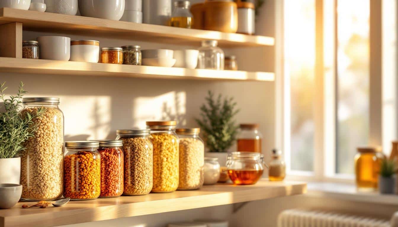 découvrez comment constituer un garde-manger minimaliste avec 20 ingrédients de base essentiels pour cuisiner simplement, gagner du temps et rester autonome en cuisine au quotidien.