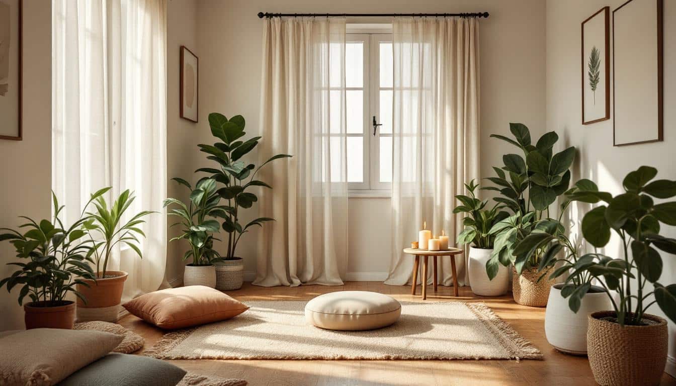 découvrez nos conseils pour aménager un coin méditation apaisant chez vous, même dans un petit espace. créez un environnement calme propice à la détente et au bien-être, adapté à votre intérieur.