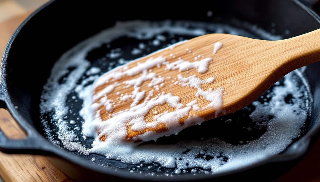 découvrez les techniques de chefs pour entretenir votre poêle en fonte et prolonger sa durée de vie. astuces simples et conseils pratiques pour un ustensile toujours performant.