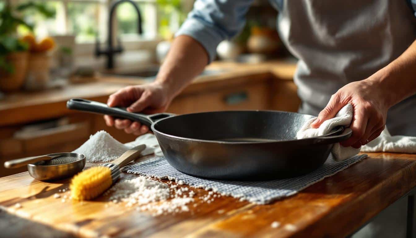 découvrez les techniques de chefs pour entretenir votre poêle en fonte et prolonger sa durée de vie. astuces simples et efficaces pour une cuisson parfaite à chaque utilisation.