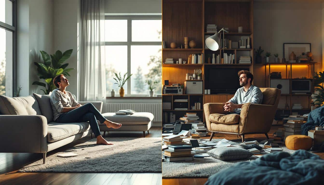 découvrez comment l'encombrement affecte le niveau de stress selon les dernières recherches scientifiques et apprenez des conseils pour mieux gérer votre environnement.